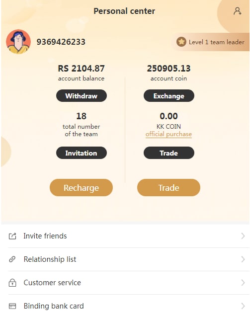 KK Mining app